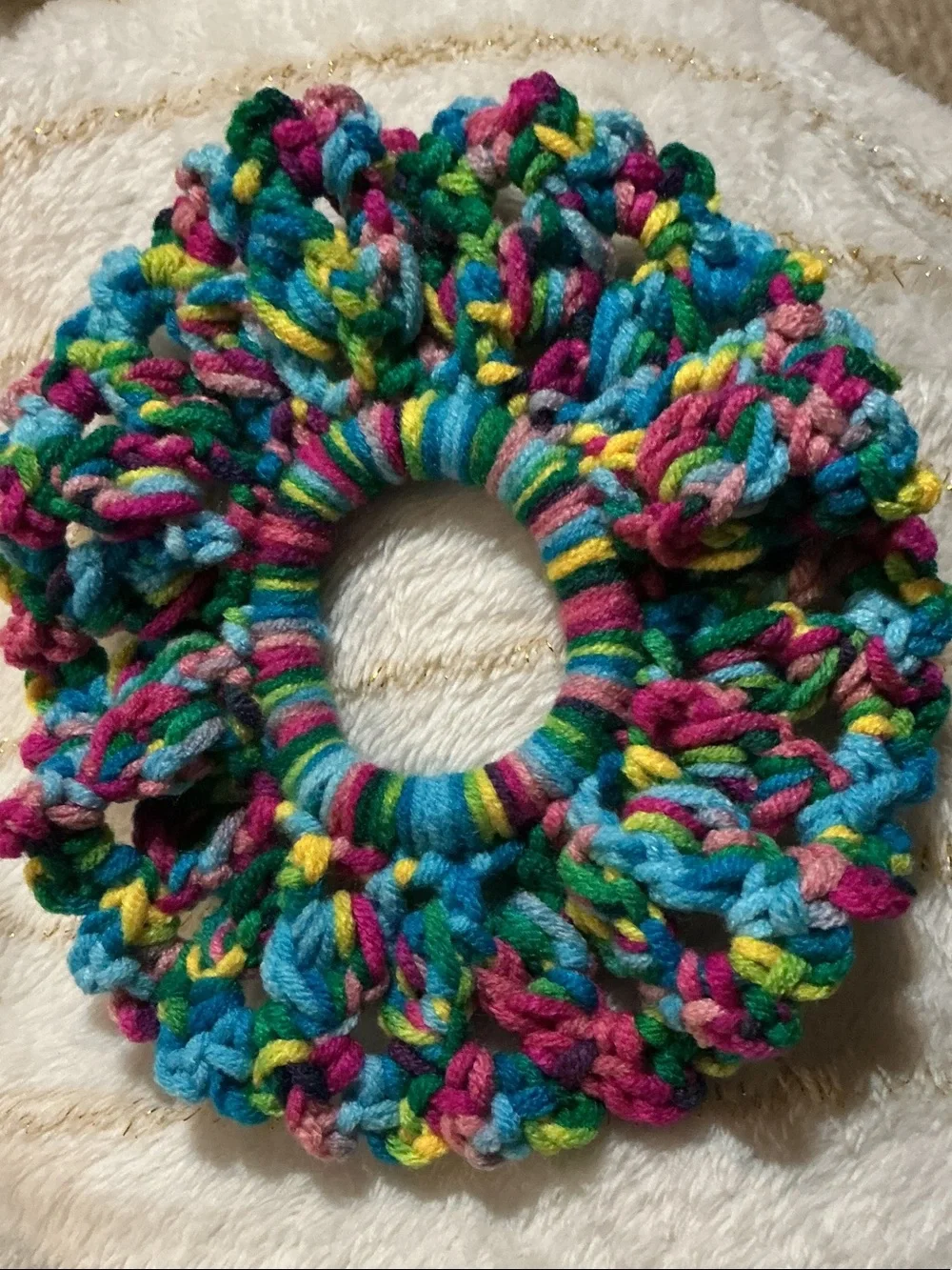 Scrunchie - Multicolor Bright Hair Accessory